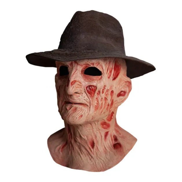 A Nightmare on Elm Street 4: The Dream Master - Deluxe Freddy Krueger Mask with Fedora Hat