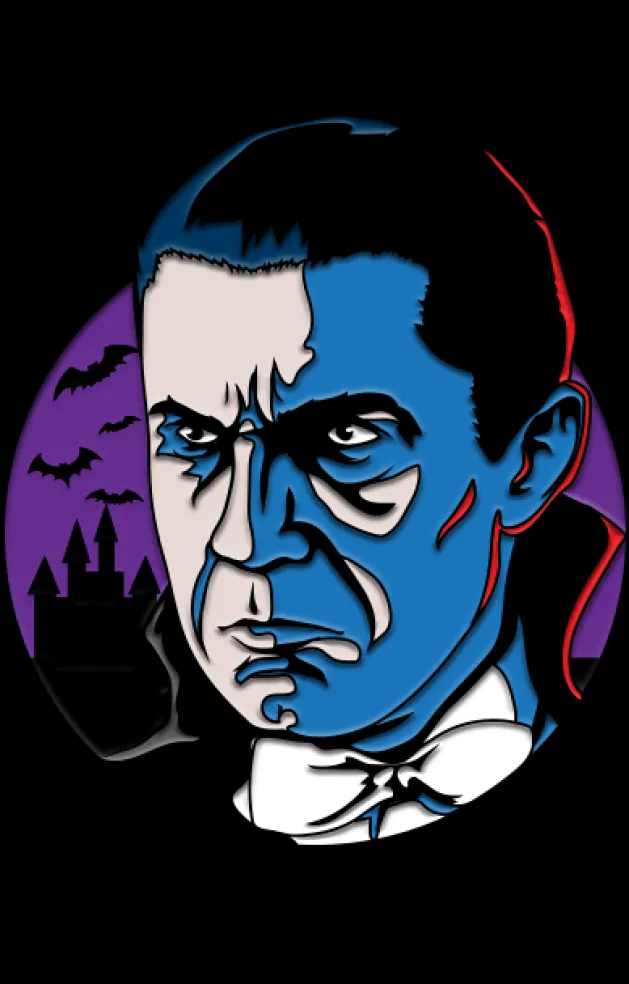 Bela Lugosi Dracula Enamel Pin