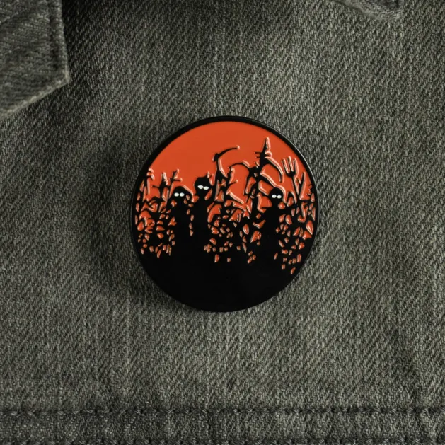 Children of the Corn - Silhouettes Enamel Pin