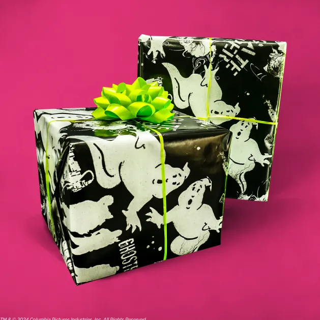Ghostbusters - Black & White Wrapping Paper