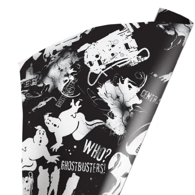 Ghostbusters - Black & White Wrapping Paper