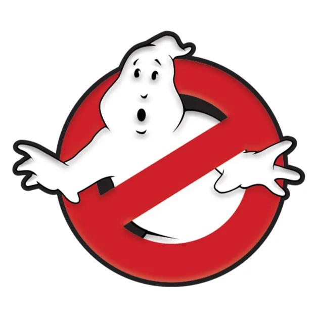 Ghostbusters - No Ghosts Glow in the Dark Enamel Pin