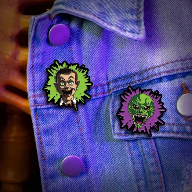 Goosebumps - Haunted Enamel Pin