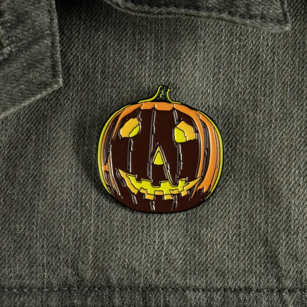 Halloween - Halloween Pumpkin Enamel Pin