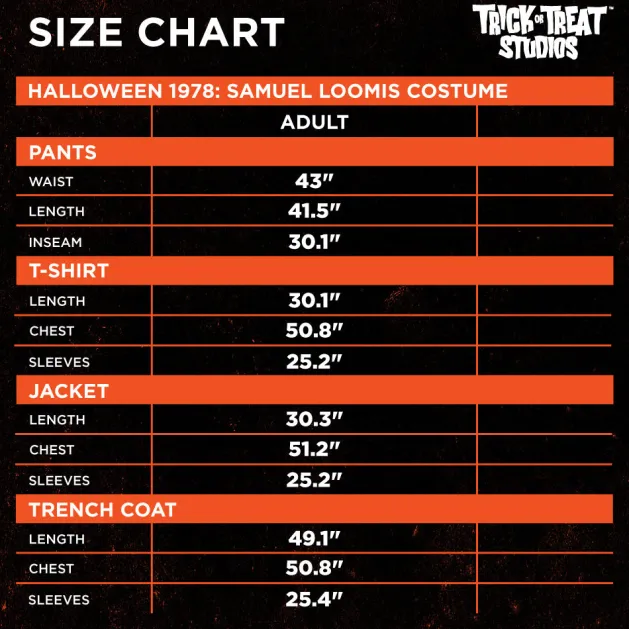 Halloween - Samuel Loomis Costume