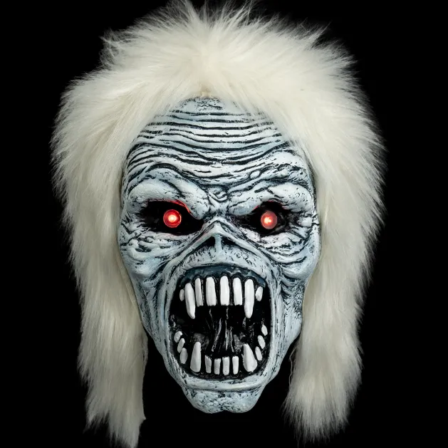 Iron Maiden - Bass Beast Mask with Light Up Eyes (Vinyl)