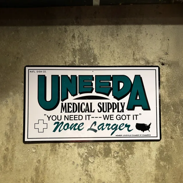 Return of the Living Dead - UNEEDA Medical Supply Metal Sign