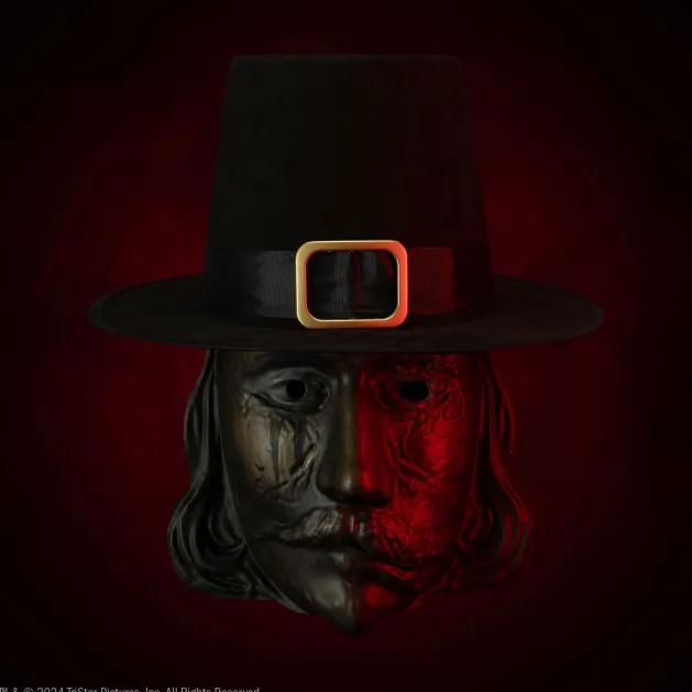 Thanksgiving - John Carver Burnt Injection Mask