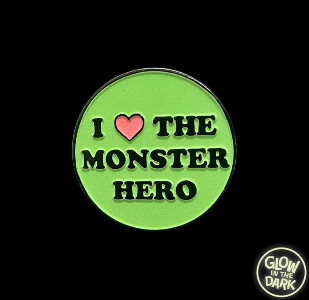 The Toxic Avenger - I Love the Monster Hero Enamel Pin