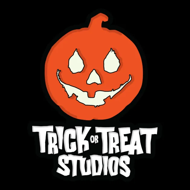 Trick or Treat Studios Logo Glow-In-The-Dark Enamel Pin